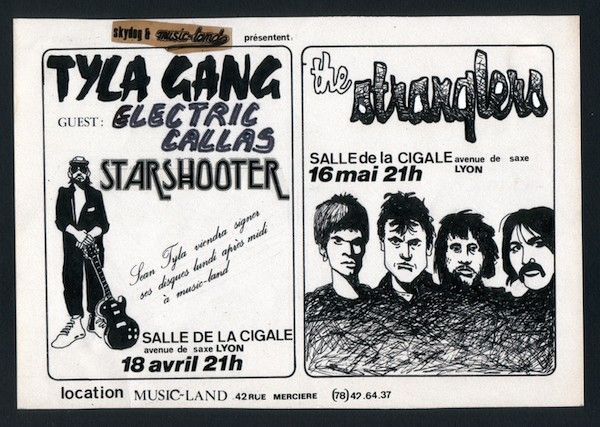 FLYER TYLA GANG - THE STRANGLERS