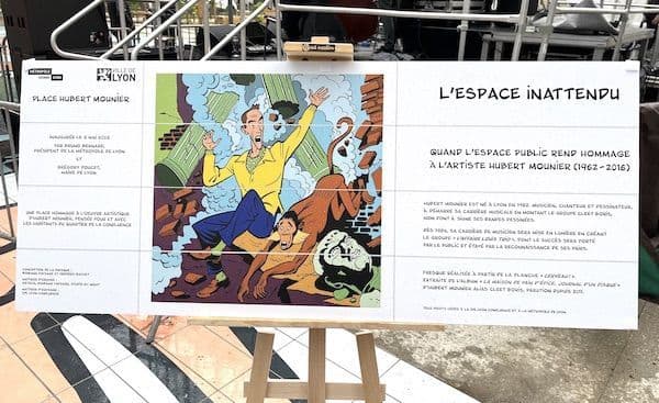 Discours pour l'inauguration de la place Hubert Mounier