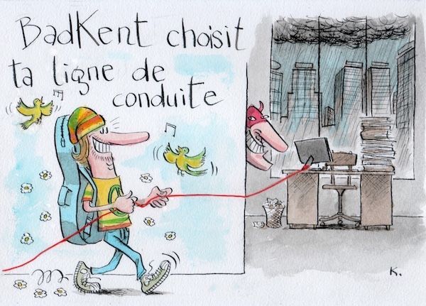 Ligne de conduite et fil rouge