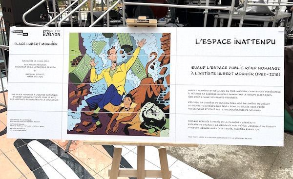 Discours pour l'inauguration de la place Hubert Mounier