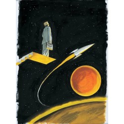 Planche L'Homme de Mars : Comme Georges Bailey Tirage signé